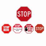 ODM Outdoor Mandatory Reflective Traffic Signs Roadway Symbols Warning
