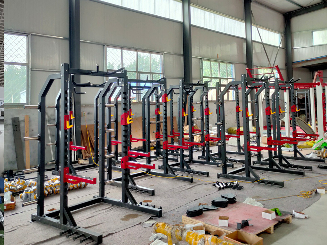 New Style Strength Equipment Home Indoor Folding Power Racks Wall Squat Rack
