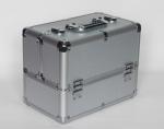 Custom Large Aluminium Vanity Case , Lockable Aluminum Makeup Case