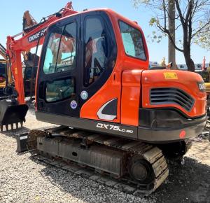 China Second Hand Doosan DX75 Excavator 7 Ton Machine Digger wholesale