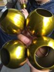 Chemical Resistance Electrostatic Powder Coating Silver Mirror Finish Chrome