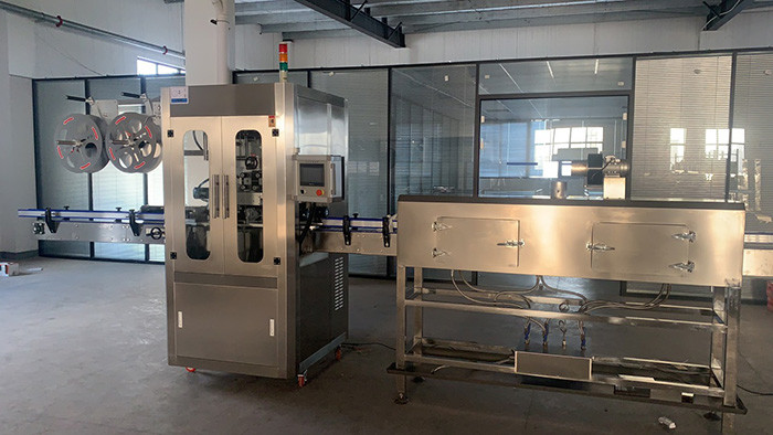 24000BPH Automatic Shrink Sleeve Bottle Labeling Machine for PET GLASS Bottle