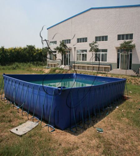 hot PVC inflatable pool, inflatable steel frame pool