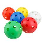 72MM PE Injection Molding Pickleball Balls For Indoor / Outdoor Sports USAPA