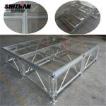 Aluminum Glass Stage Acrylic Wedding Decor Event Transparent Outdoor Portable