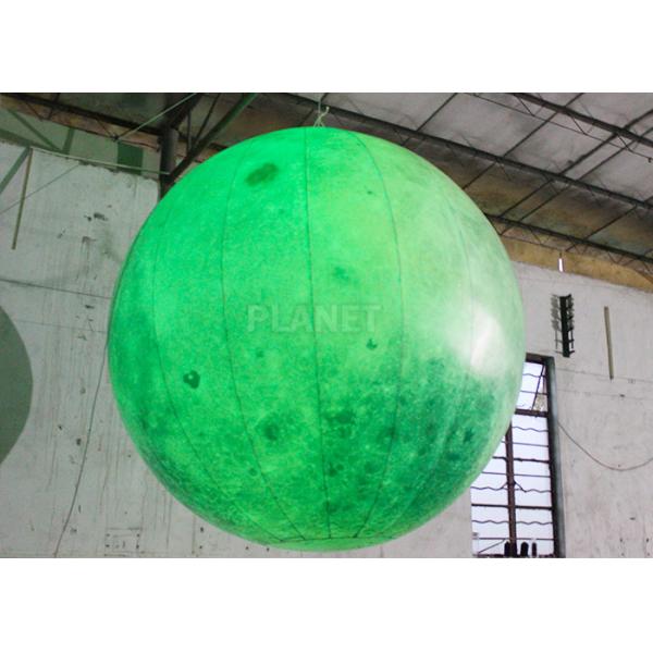 Party Inflatable Lighting Decoration , Inflatable Moon Balloon OEM Available