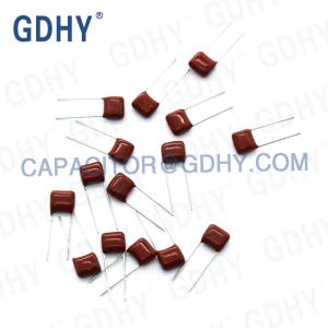 China P10mm 630V104J CBB22 0.1uF CBB Polypropylene Film Capacitor wholesale