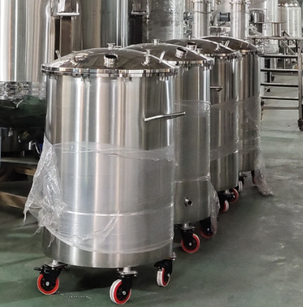 SS304 SS316L Softgel Medicine Storage Tanks For Temperature Range 20C To 120C