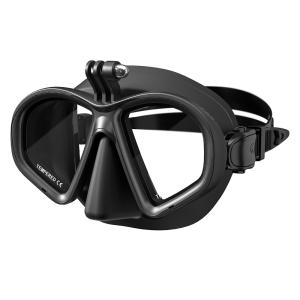 China PC Frame Camera Mount Optical Scuba Mask For Underwater Diving wholesale