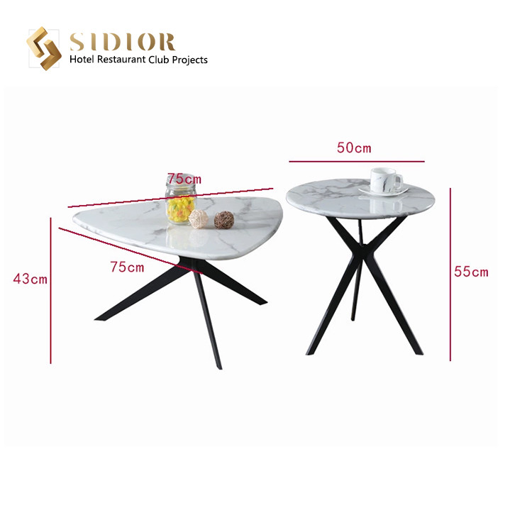 75cm Luxury Small Movable Coffee Table