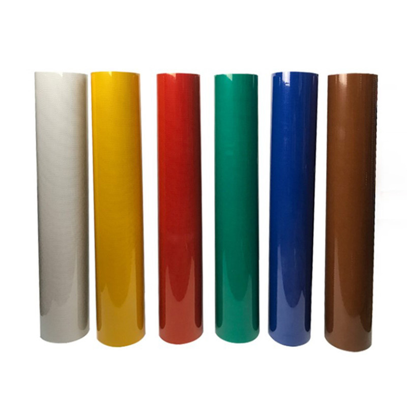 Acrylic Glass Bead Engineering Grade transparent reflective film For Road Signs
