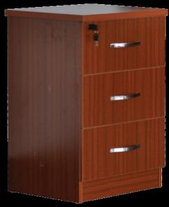 China Red Medical Hospital Bedside Table With Locking Drawer 500x450x760mm wholesale