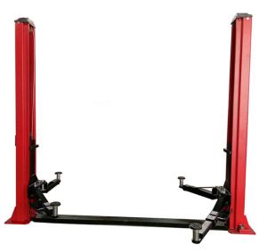 China Low Ceiling Car Vehicle Lift Duplex Cylinder Two Post Overall Width 3400mm wholesale