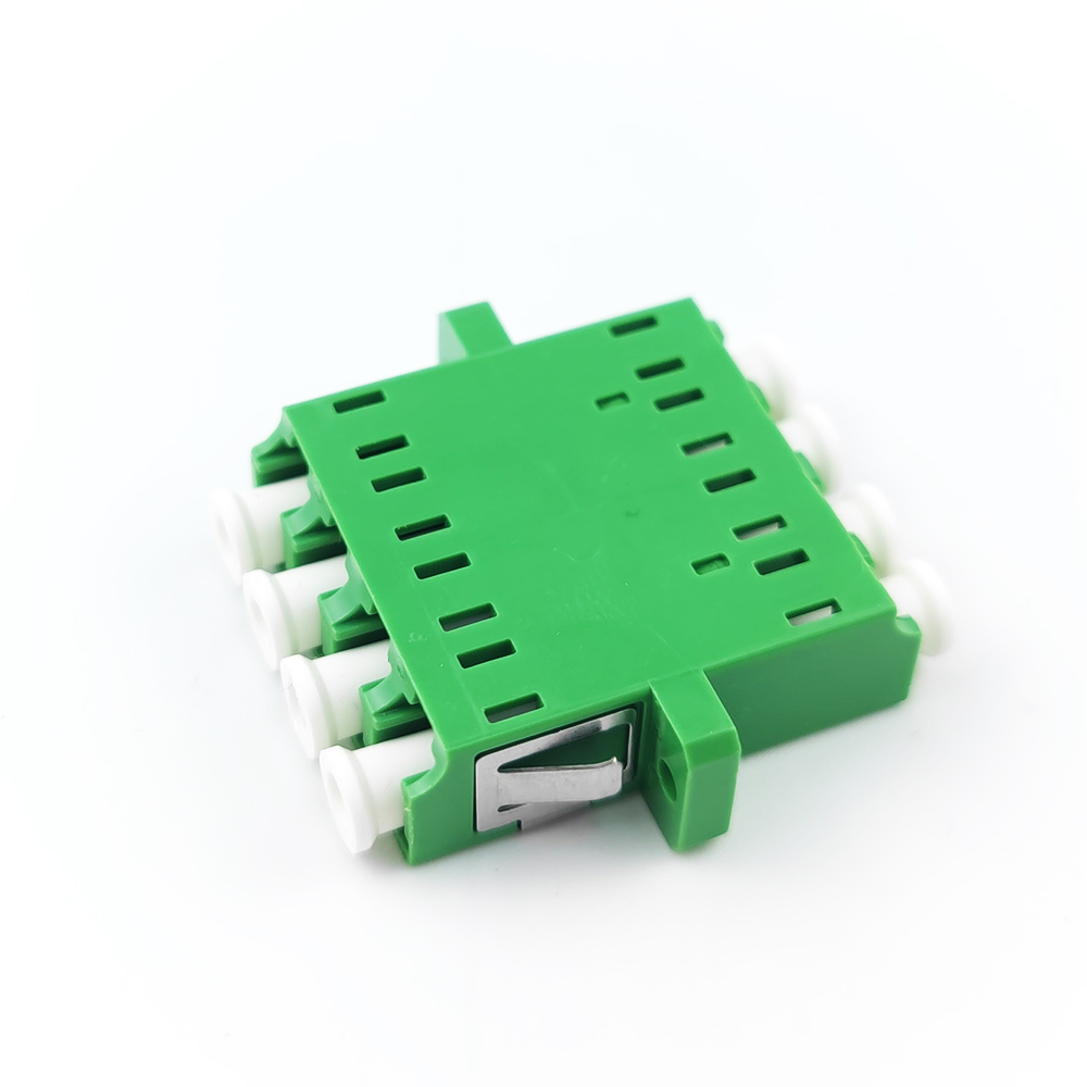 Standard/Earless Simplex LC APC Fiber Adapter Plate for Optical Fiber Connection