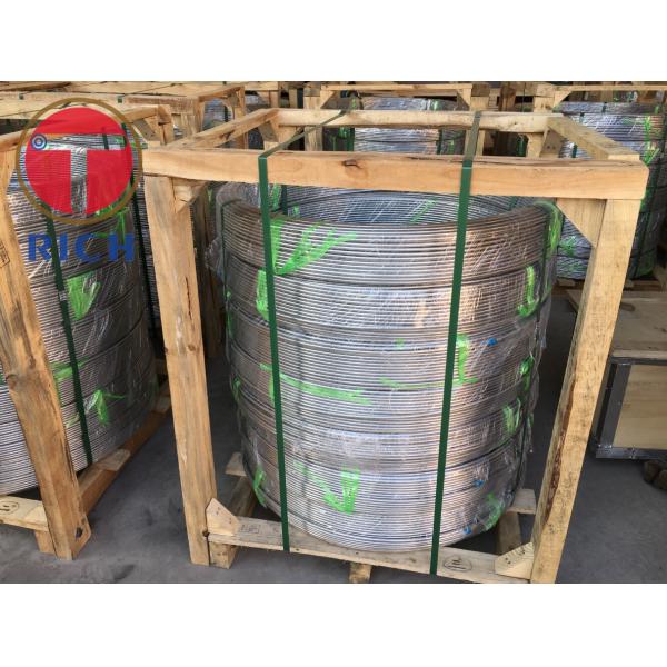 ASTM A249 304 316 Stainless Steel Tube Welded Coiled Heat Exchanger Tube