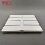 Laundry Room Taupe PVC Slatwall Panels , PVC Slat Board Display