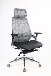 China 300lbs R350 Alu Mesh Conference Chair Pressure Ease PA66 Backrest wholesale