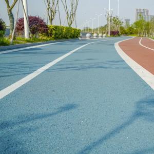 China Outdoor Rubber Jogging Track Eco Friendly Walking Track Rubber Surface wholesale