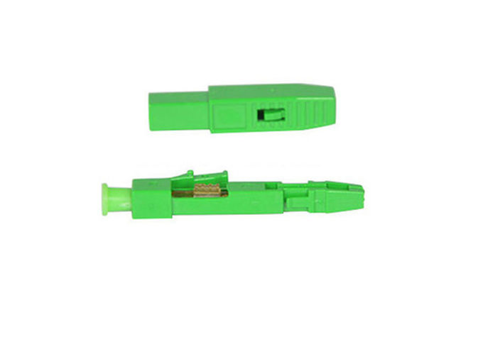 Quick Assembly Field Wireable Connector 38mm Reliable Fiber Optic LC Connector