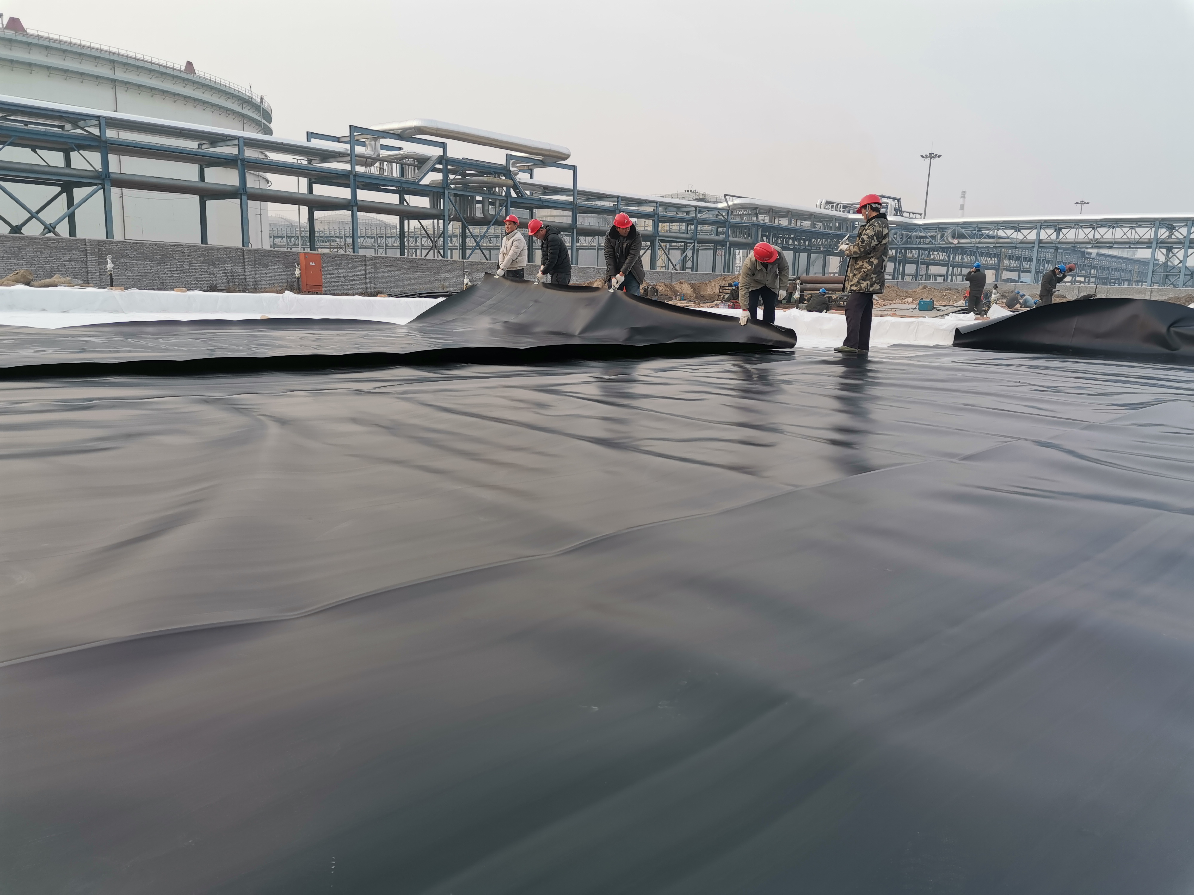HDPE Geomembranes for Waterproofing and Pond Lining Solutions 100% Virgin Material