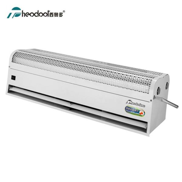 2025 Size 1.5m Water Source Thermal Air Curtain Overdoor Fan Evaporator Heating