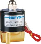 2W200-20 Brass Water Medium Pressure Solenoid Valve 110V CE Certificated
