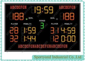 China Electronic Digital LED Hockey Scoreboard wholesale