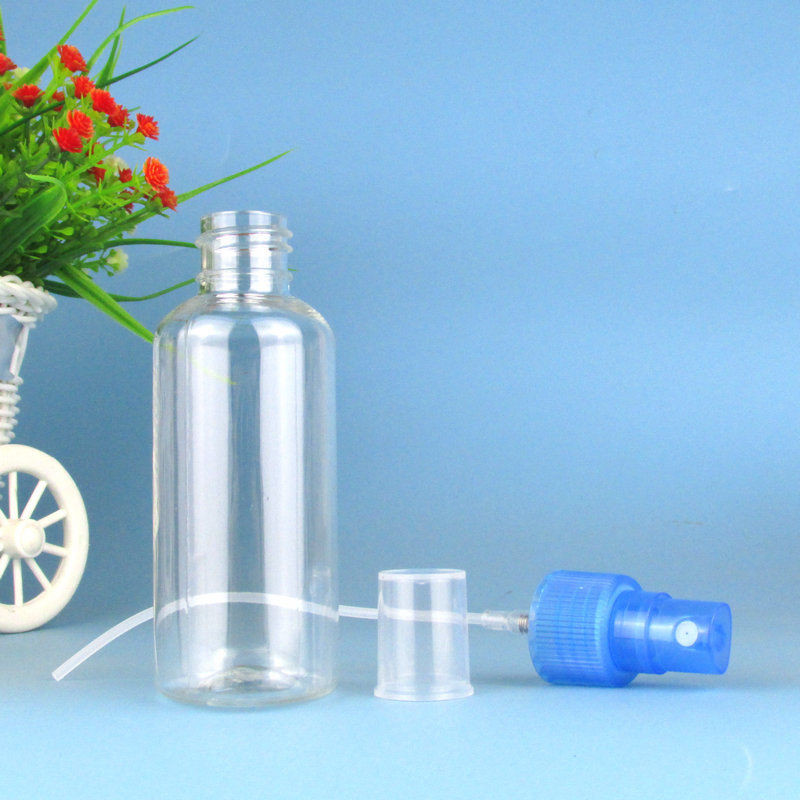 1oz 60ml pet spray plastic flip top 50ml bottle for hand sanitizer