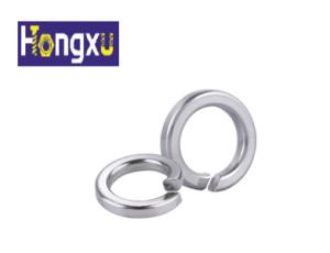 China GB93-76 SS304 Plain Color Steel Spring Washer 300HV Circular Opening Gasket wholesale