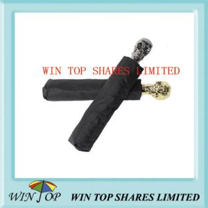 China Auto Open and Close LED Skull Umbrella wholesale