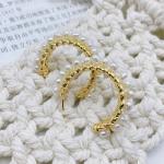 Luxury Baroque Bride Earring For Women Euramerican Palace Vintage Pop Pearl