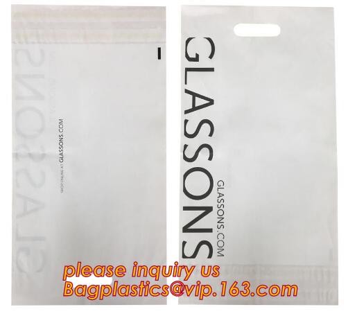 Biodegradable compostable plastic express courier shipping envelope customised poly mailer mailing bags PLA PBAT STRACH