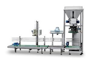 China 5-50KG Industrial Automatic Bag Weighing And Filling Machine Production Line wholesale