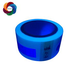 China PET 27 Mic Hot Stamping Film Uv Invisible Ink Blue Bopp Paper Lamination Film wholesale