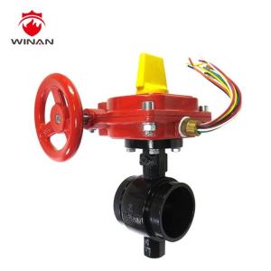 China Ductile Iron DN50-DN600 300PSI Wafer Butterfly Valve API598 wholesale