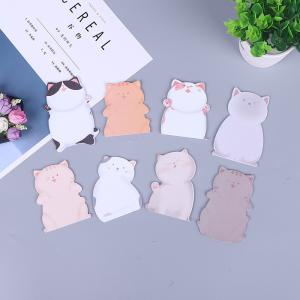 China Cute Animal Cartoon Notepads Printed Custom Shaped Stationery Sticky Notes wholesale