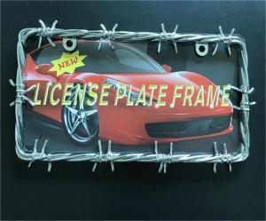 China Car Tag Cover / Car License Plate Frame USA And Canadian Standard Size wholesale