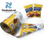 9 Colors Laminated Flexible Packaging Roll Printed Plastic Bags For Food