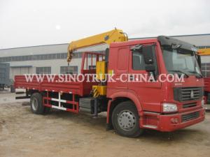 China SQ5SK3Q Truck Mounted Crane , 5 TON Telescoping Boom Crane For Diesel 4×2 Cargo Truck wholesale