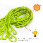 Fluorescent Green Indoor Basketball Net 43cm Nylon Basketball Net