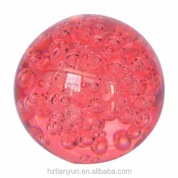 Clear Acrylic Plastic Bubble Ball , 75mm Resin Crystal Ball