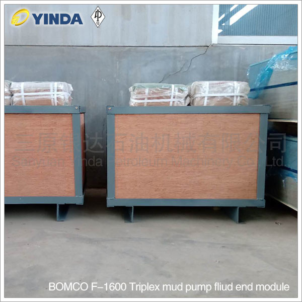Triplex Mud Pump Fluid End Module Premium Forged Alloy Steel With CNC Boring Mills