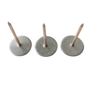China 12Ga X 70 Mm Galvanized Steel Cup Head Welded Pins For HVAC Duct Insulation wholesale