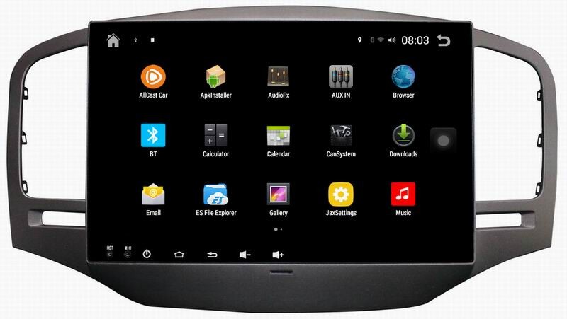 Ouchuangbo HD BIg screen car multimedia android 4.4 for Roewe 350 with gps navigation BT built-in WIFi