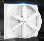 Fiberglass Direct Drive Negative Pressure Fan 370rpm With Galvanized Plate