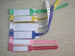 China OEM ODM Medical Disposable Supplies Kid Id Bracelet Identification Band Patient Id Band wholesale