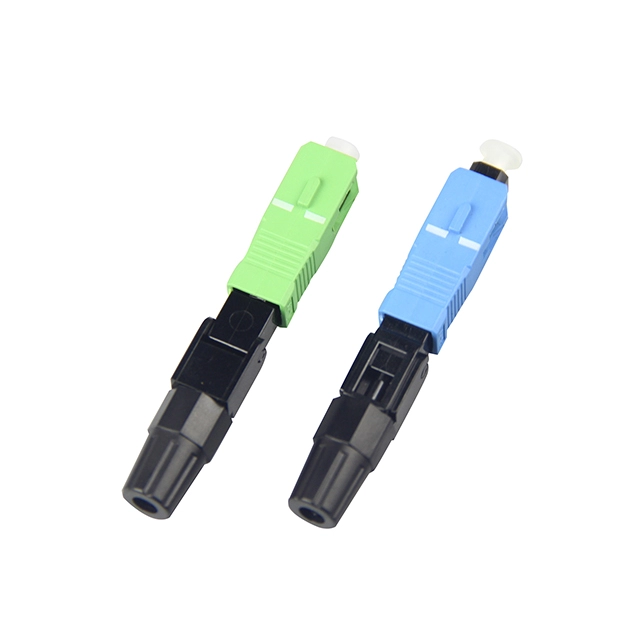 SC/UPC SC/PC Single Mode Optical Connector For FTTH Drop Cable