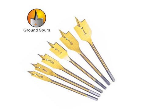 Wood Working Flat Drill Bit With Titanium Coated , Flat Bottom Drill Bit For Wood