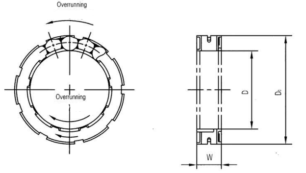 FWD332211CRB Backstop Clutchs CRS CRB FWD332211CRS Freewheel Bearings