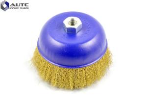 China Copper Nylon Sanding Brush Polishing Rust Cup Stainless Steel Wire Durable wholesale